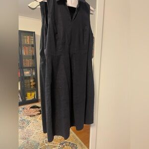 T Tahari Navy Dress